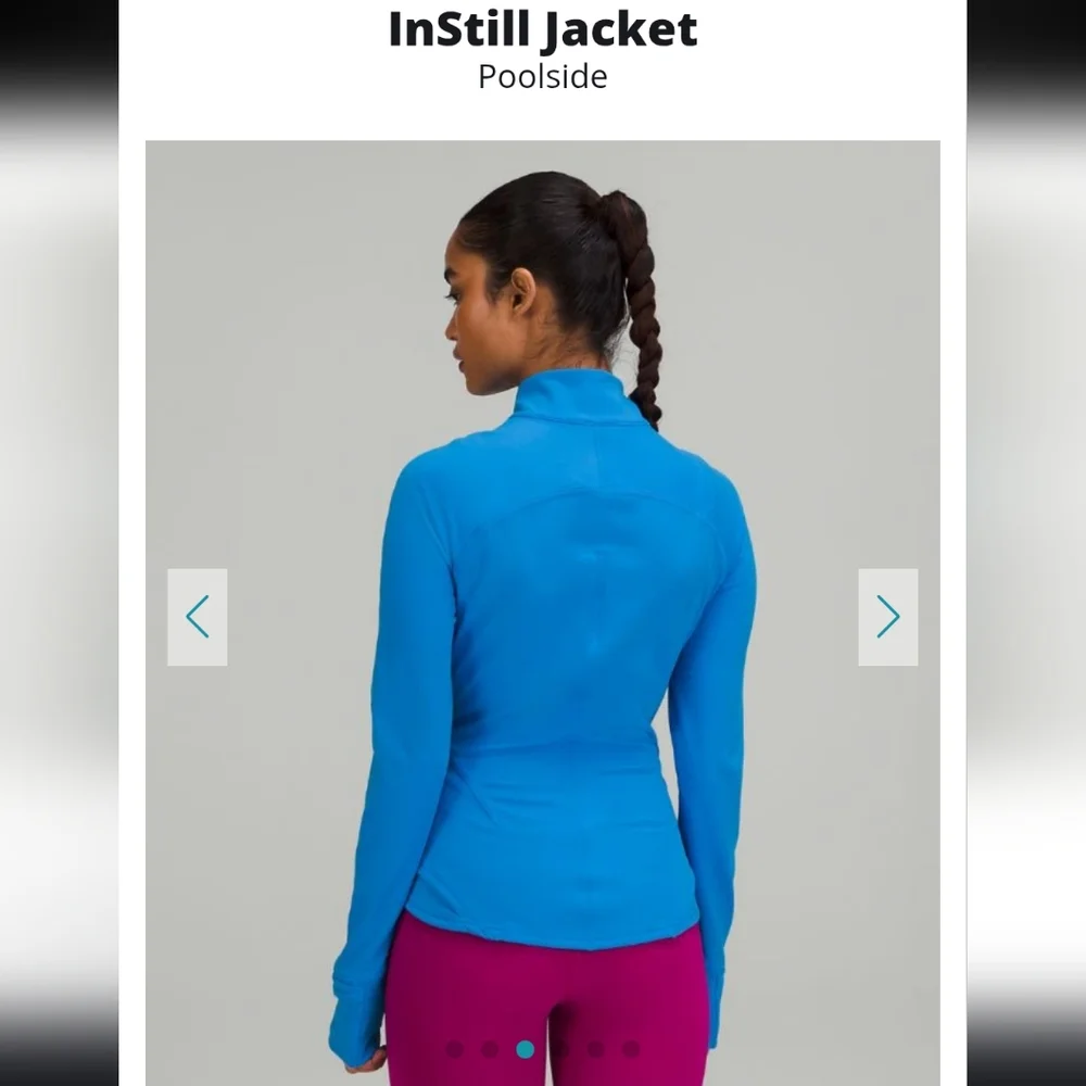 Lululemon Poolside Blue Instill Jacket - Picture 14 of 16